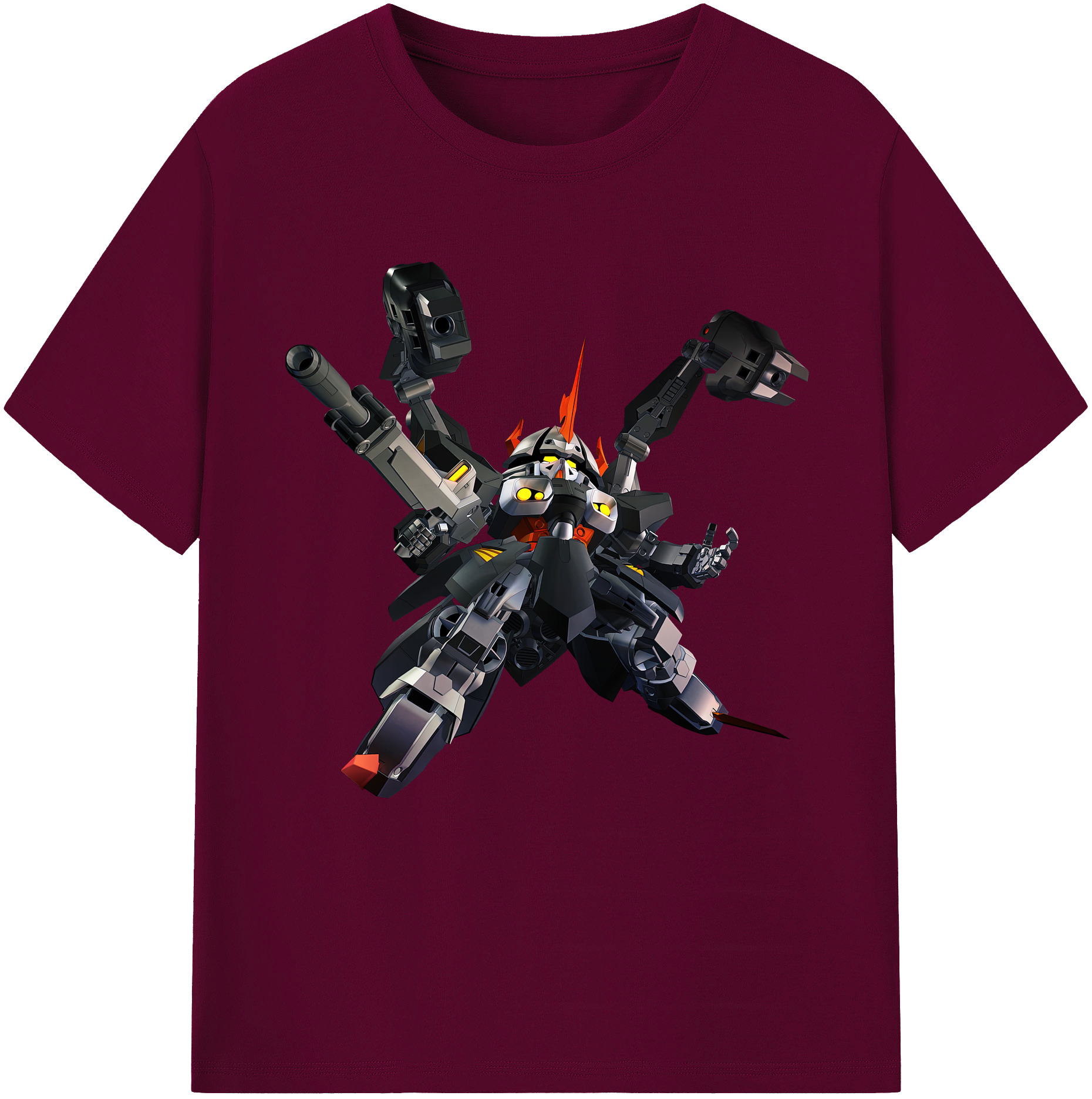 （画像用） 機動戦士ガンダム Mobile Suit Gundam レディースカジュアルプリントTシャツ（綿100％）